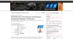Desktop Screenshot of efb-elektronik.rbt-pressroom.eu